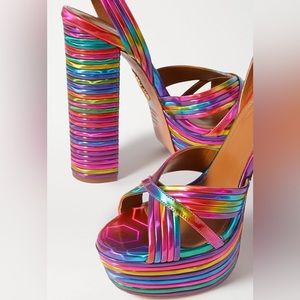 Like new Aquazzura Sundance platform 37 $895